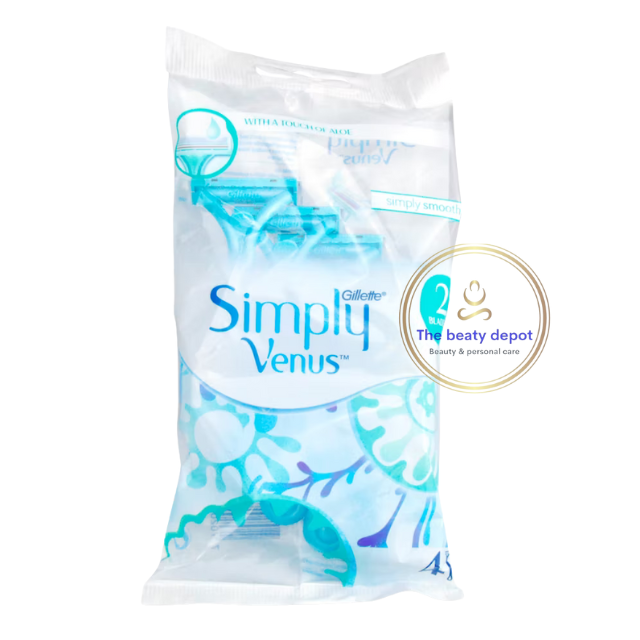 Gillette Simply Venus Disposable Women’s Razor with Dual Blades
